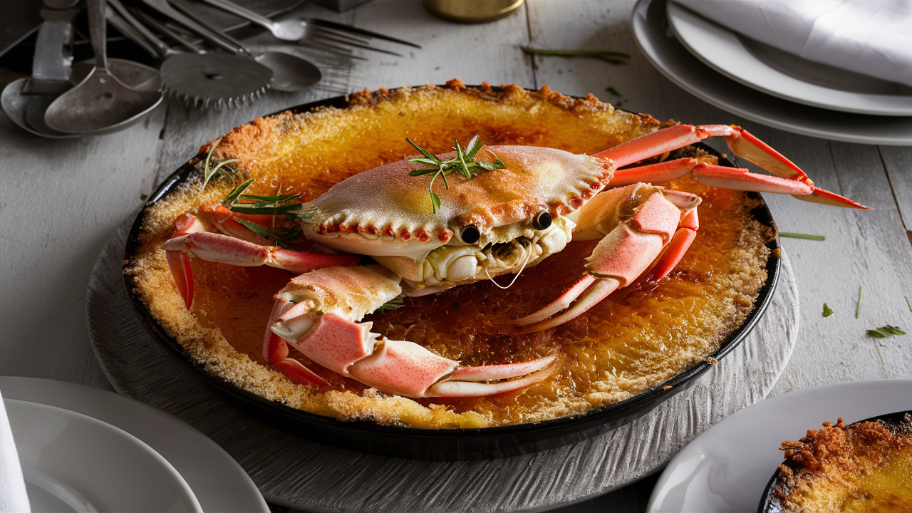 crab brulee recipe