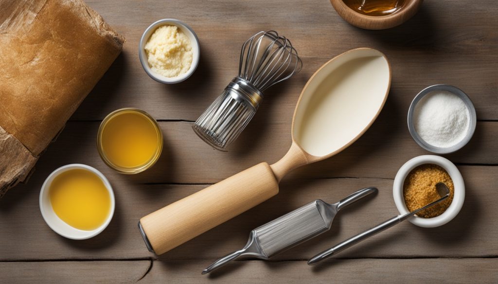 Essential baking tools for einkorn biscuits