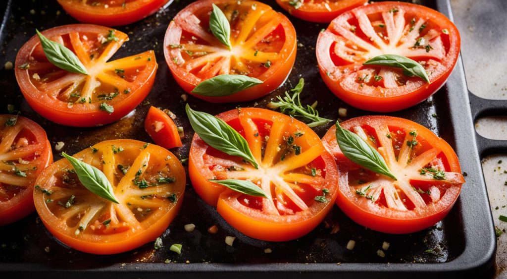 roasting tomato topping