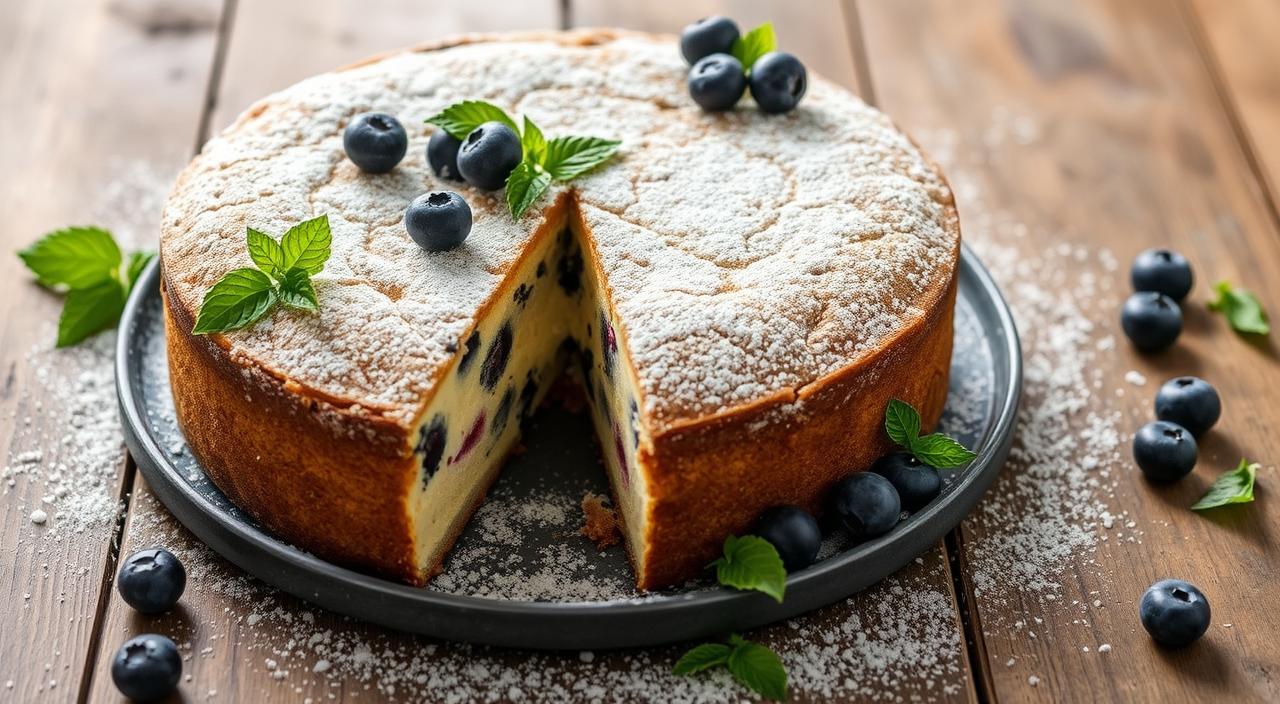 100 calorie blueberry ricotta cake recipe