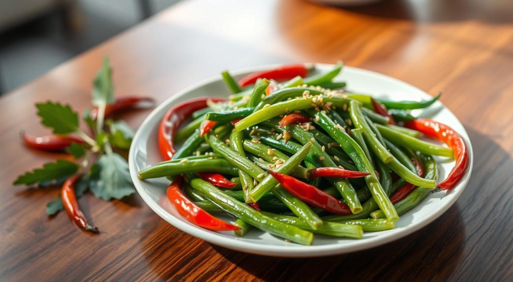 Green beans from Din Tai Fung