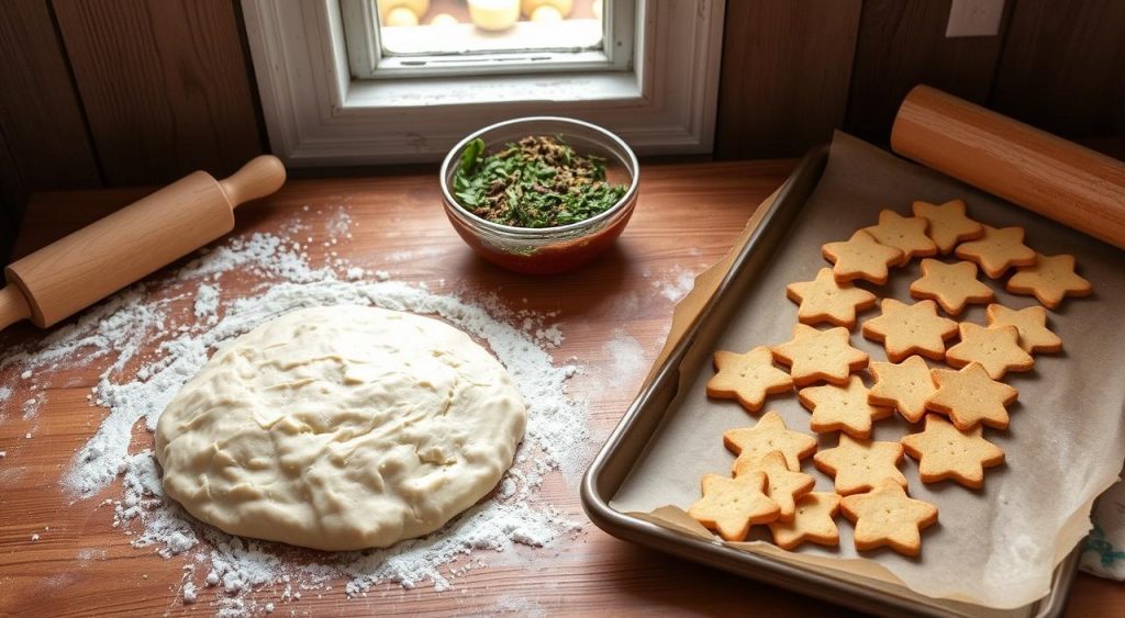 Making Sourdough Crackers