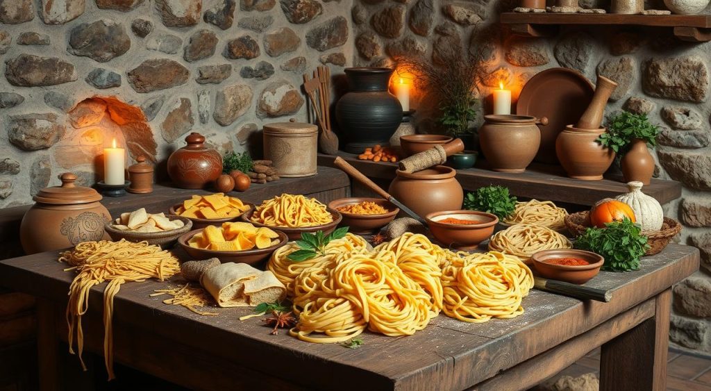 ancient civilizations pasta