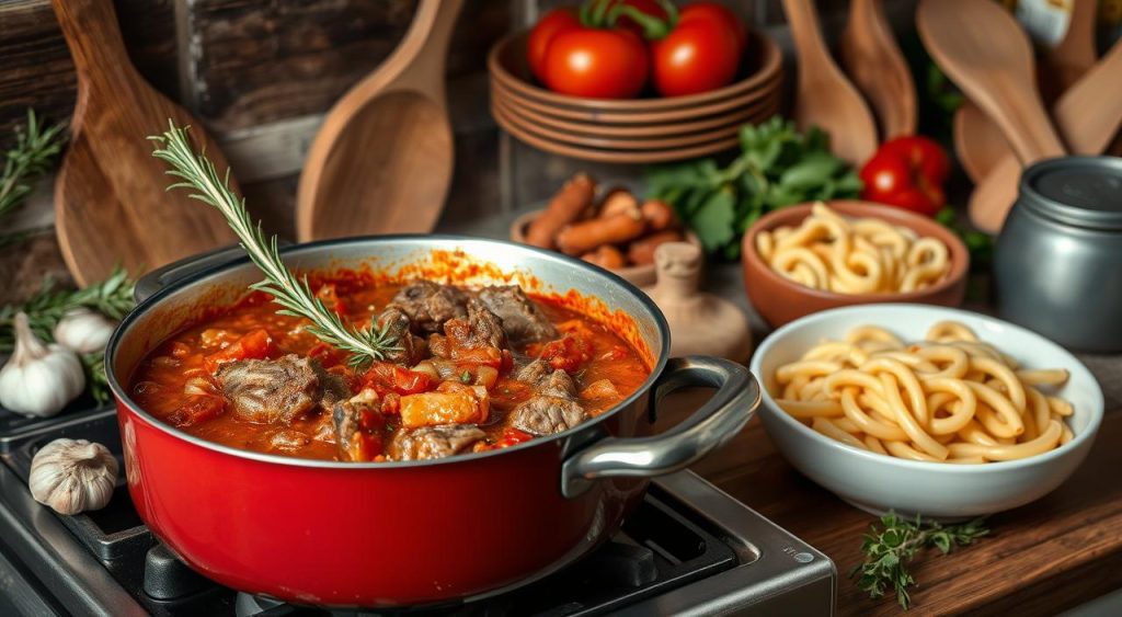 authentic Italian lamb ragu