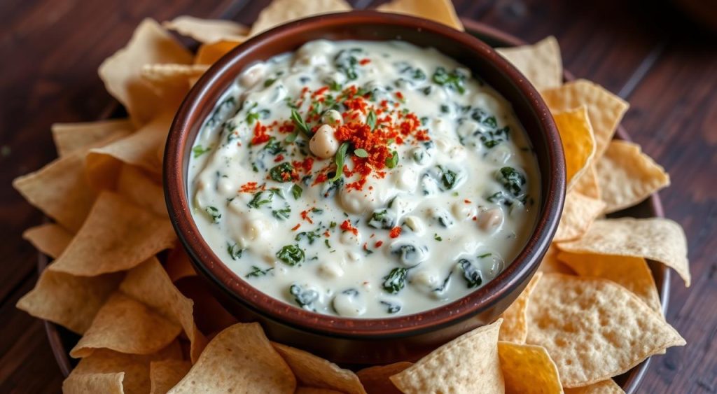 authentic flavors of Chili's spinach artichoke dip