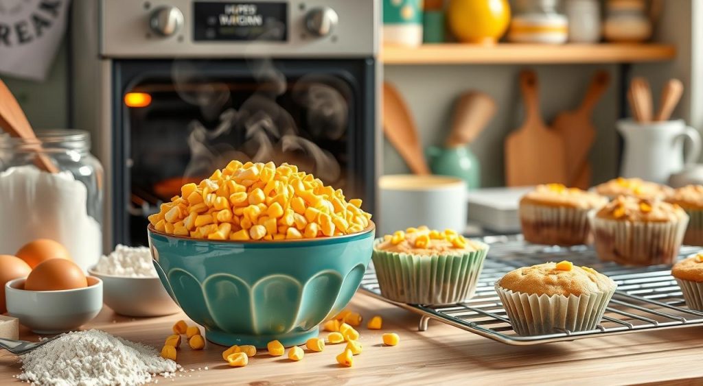 baking benefits freeze dried sweetcorn