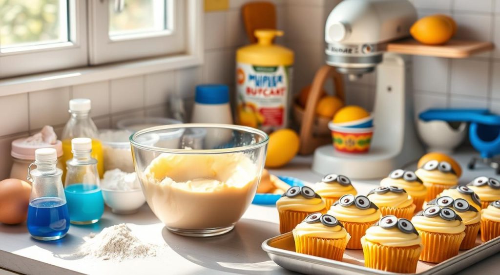 baking cupcakes