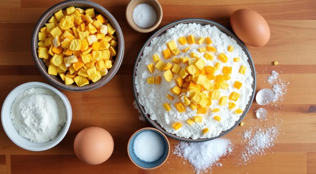 baking ingredients freeze dried sweetcorn