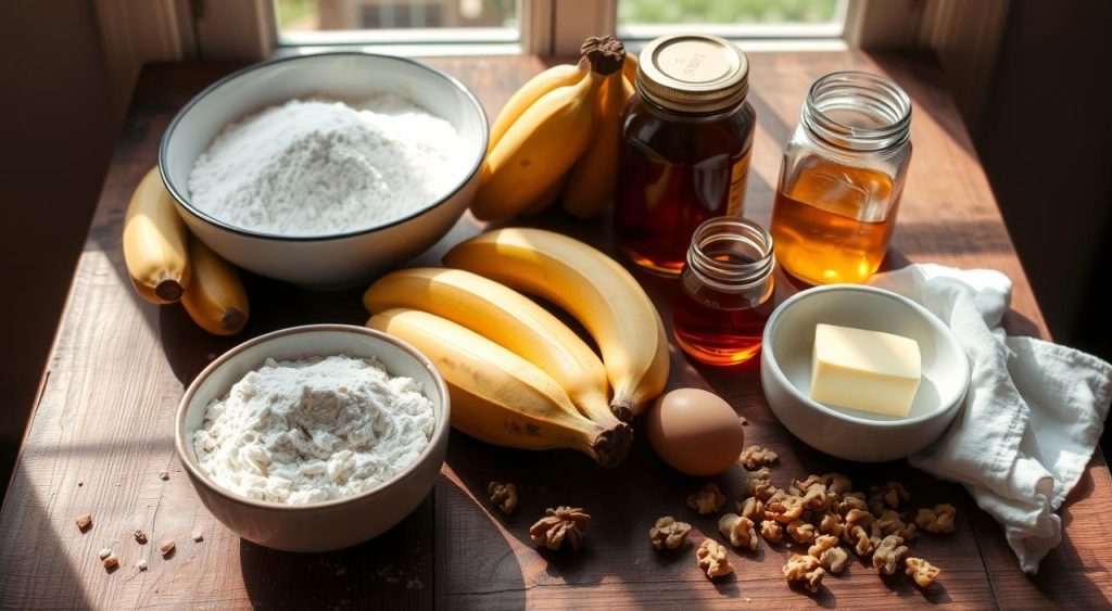 banana bread ingredients