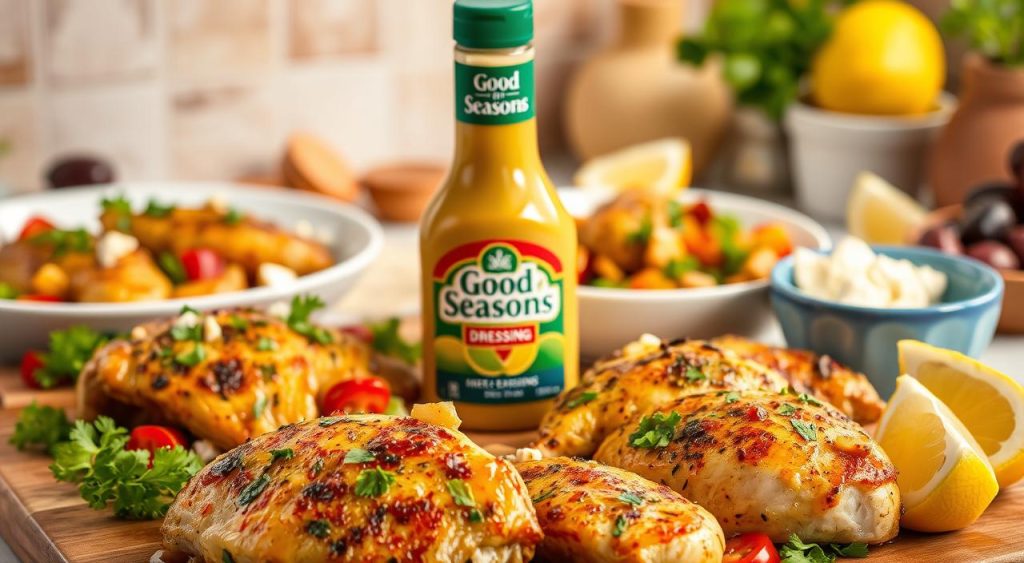 benefits of Good Seasons dressing in chicken recipes