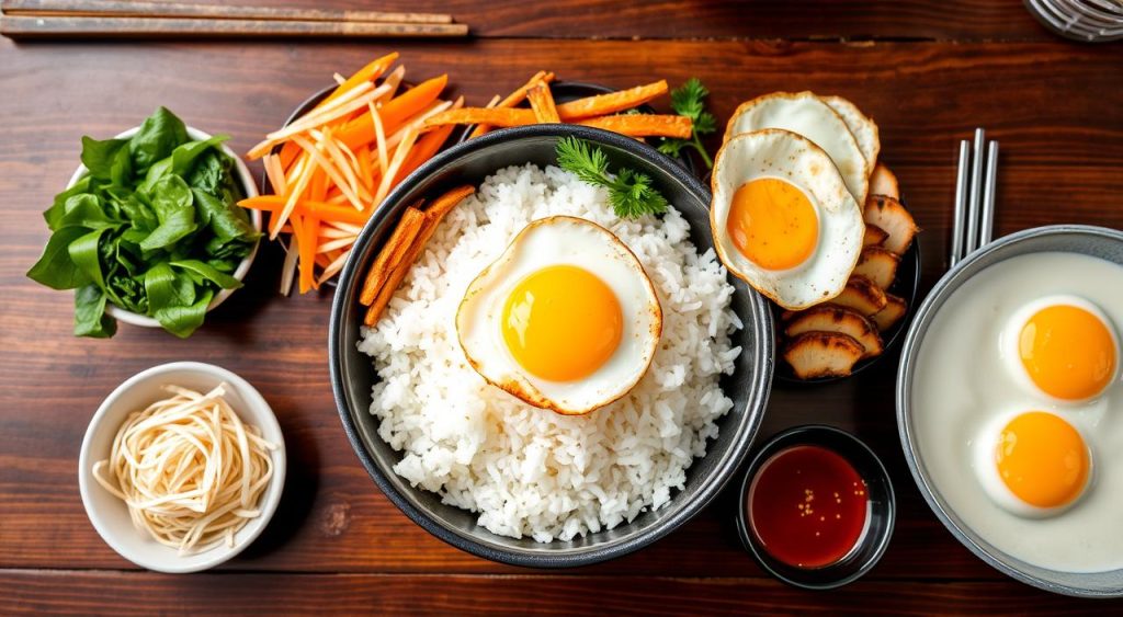 bibimbap components