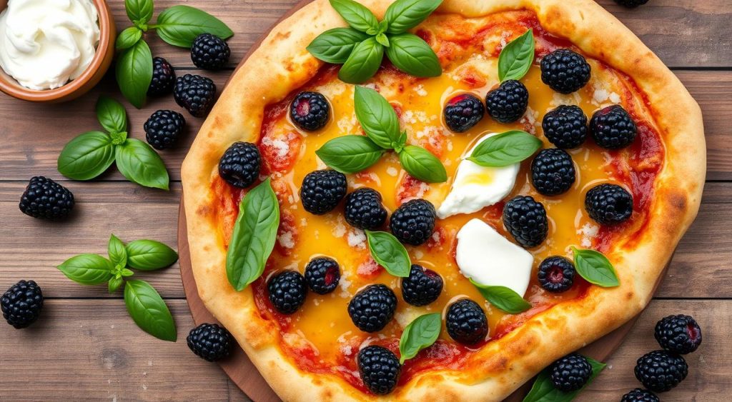 blackberry basil pizza recipe