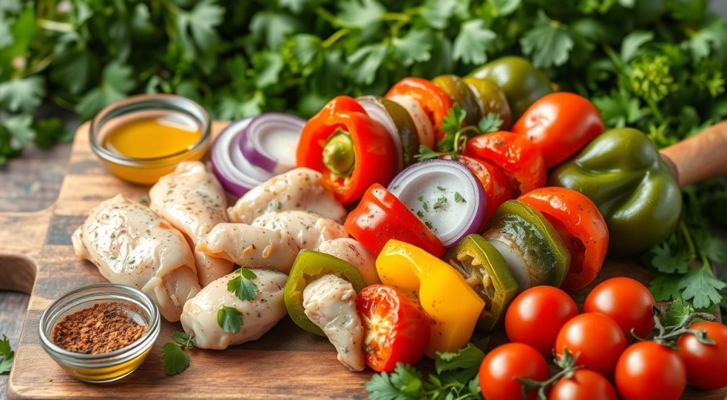 chicken kebab ingredients