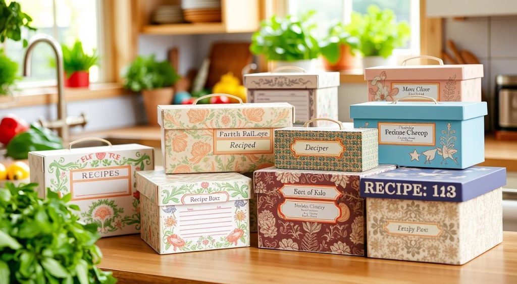 choosing recipe box