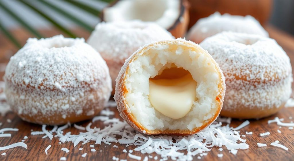 coconut cream filled donuts recipe