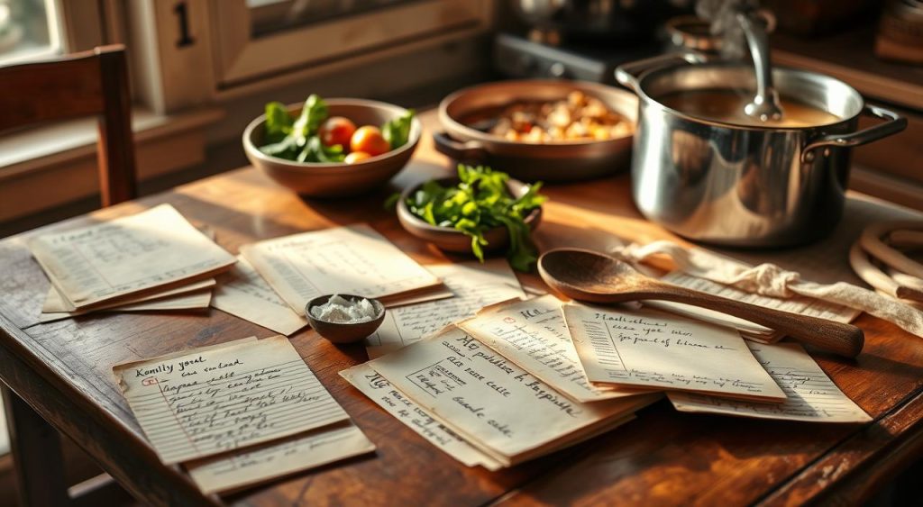 collecting family recipes