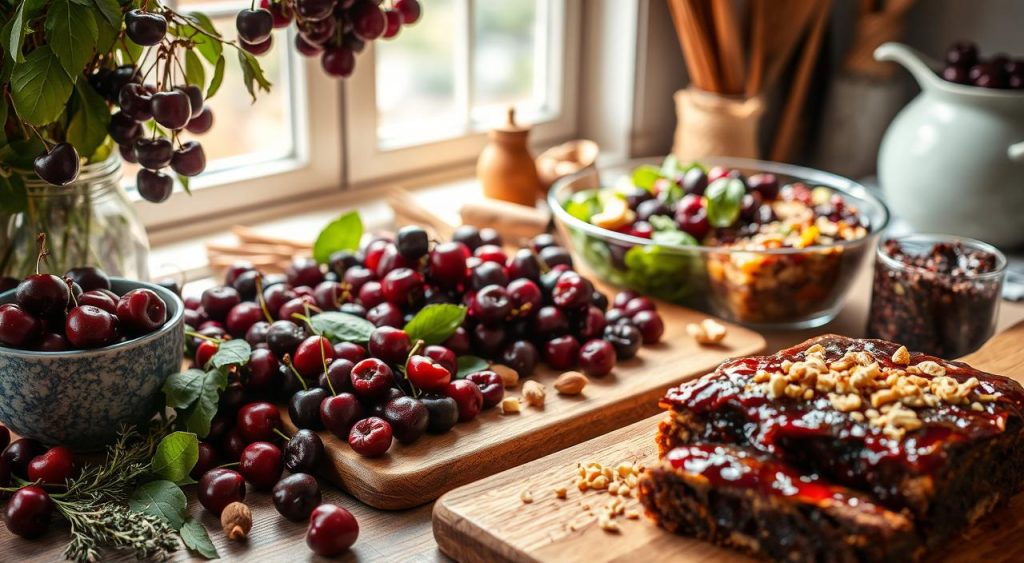 cooking with cherries