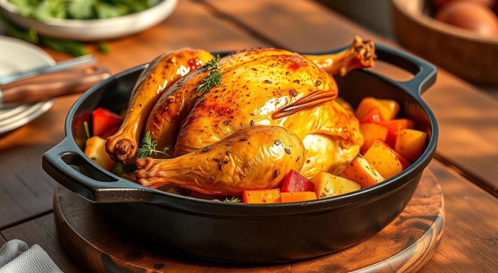 cornish hen recipe seared cast iron skillet