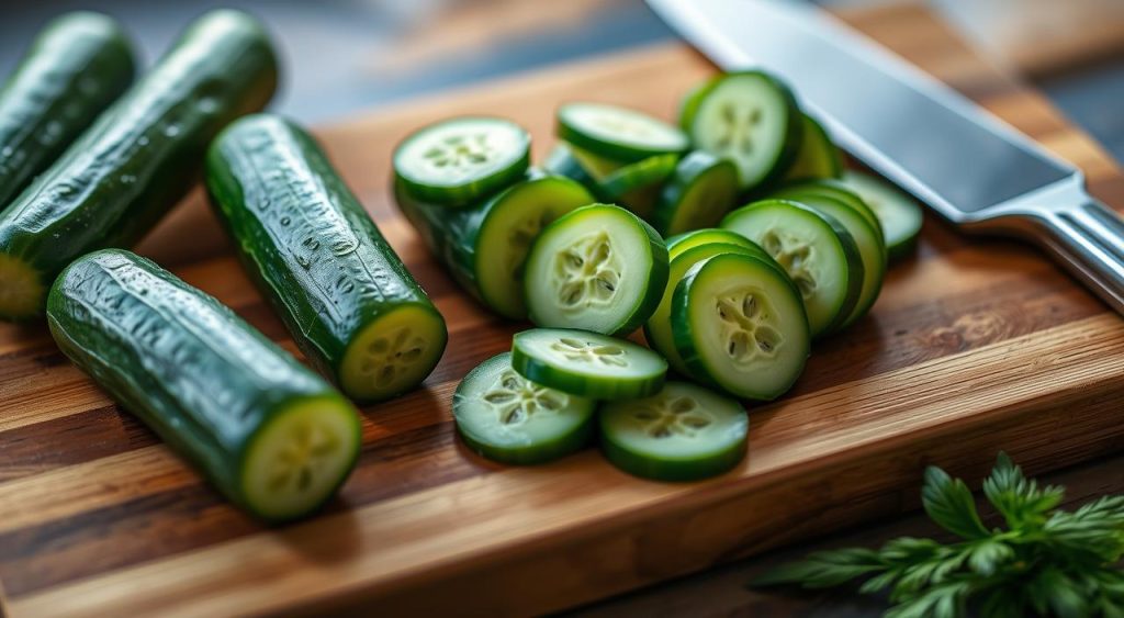 cucumber preparation