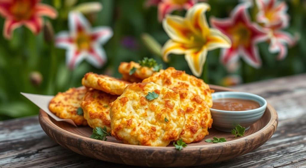 daylily fritter recipe