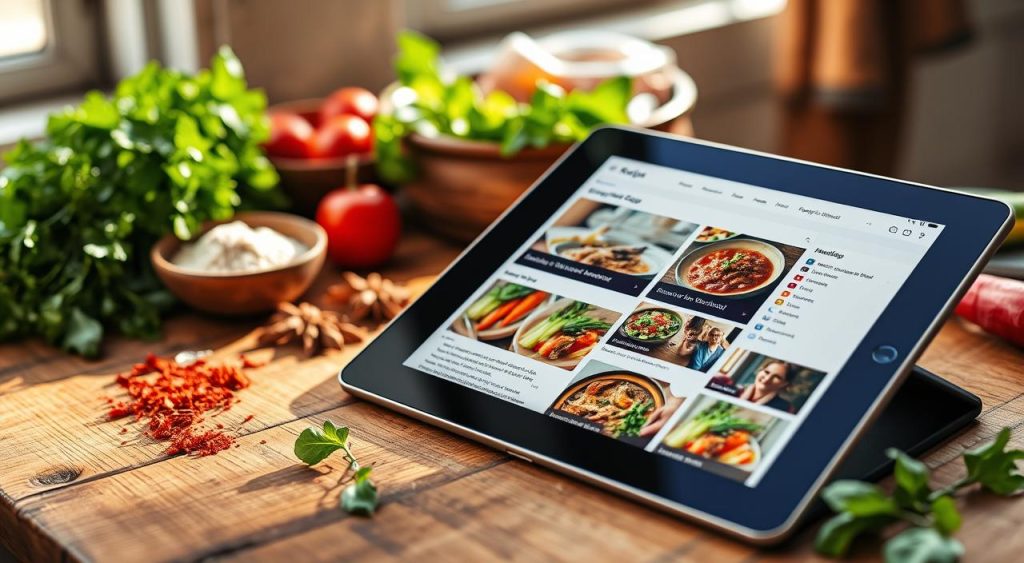 digital recipe books