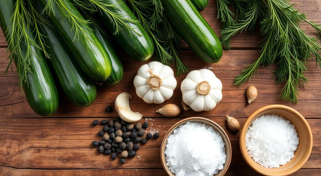 dill pickles ingredients