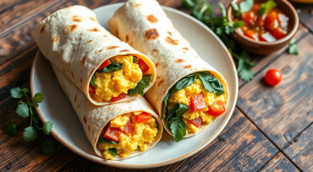 egg scramble wraps