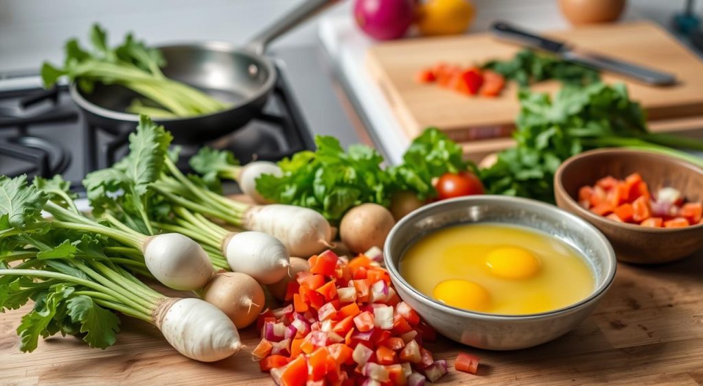 frittata preparation