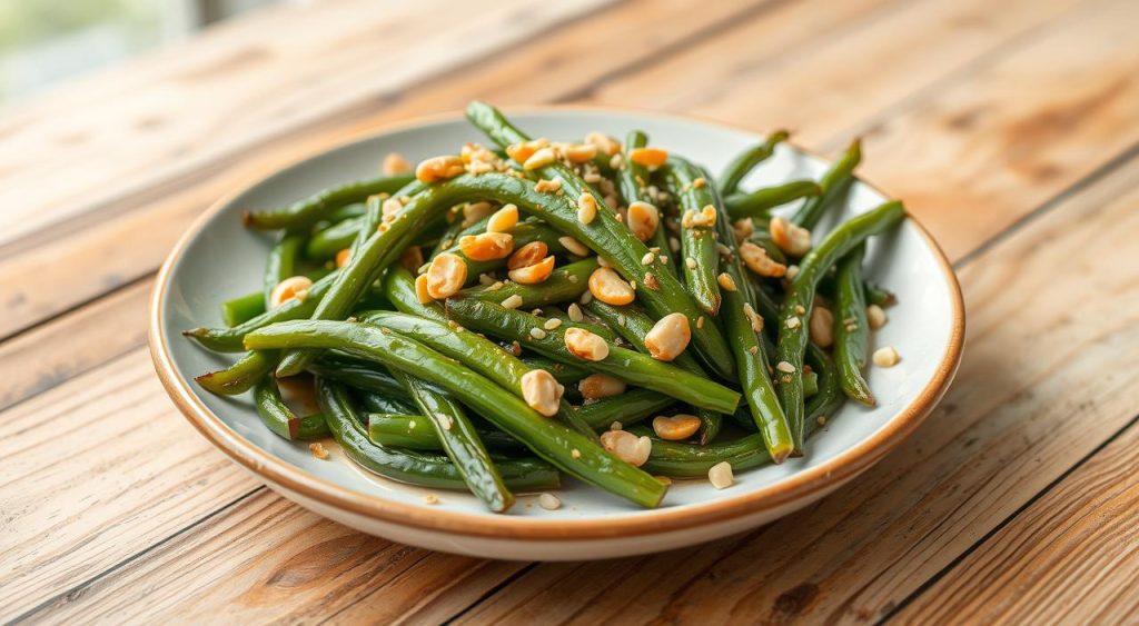 green beans dish