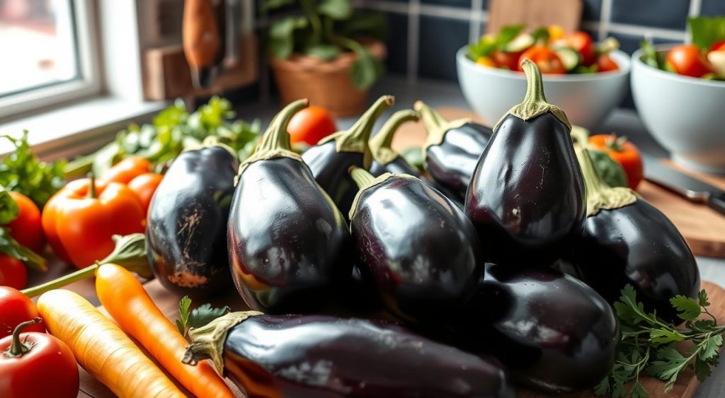 health benefits of aubergine