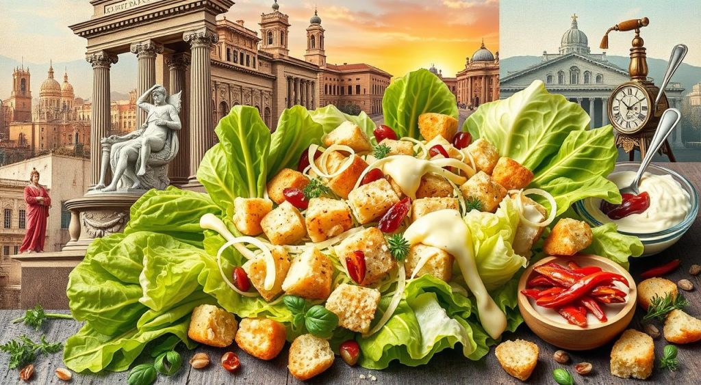 history of Caesar salad