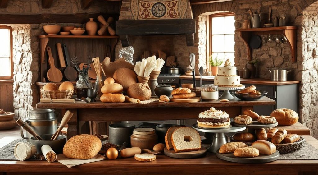 history of baking