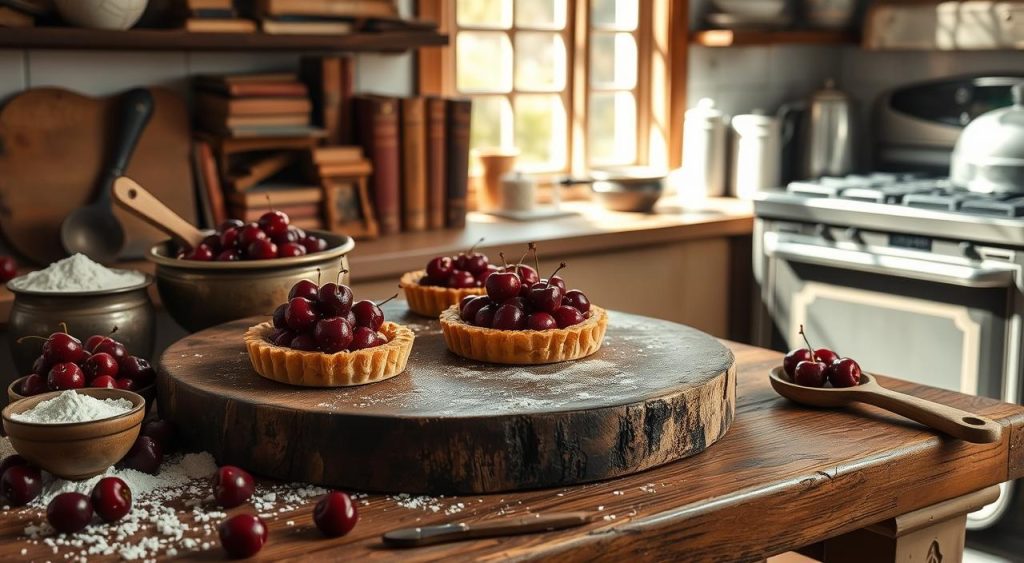 history of cherry tarts