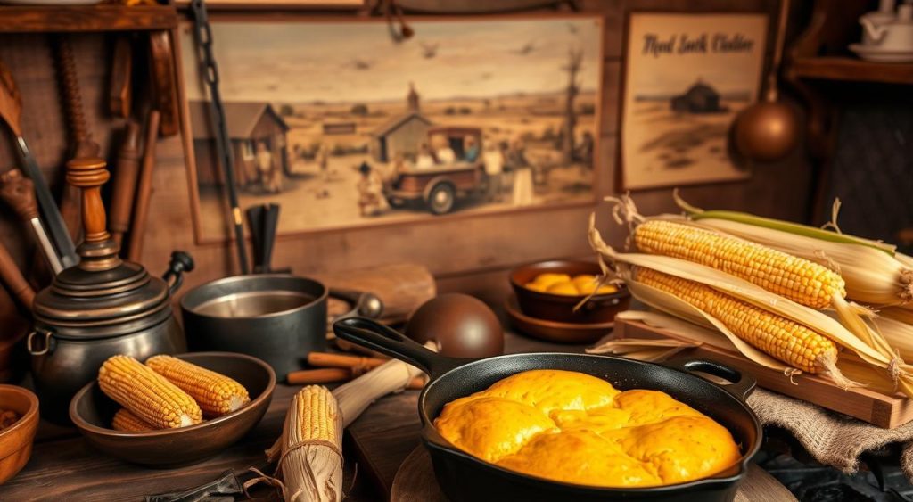 history of cornbread