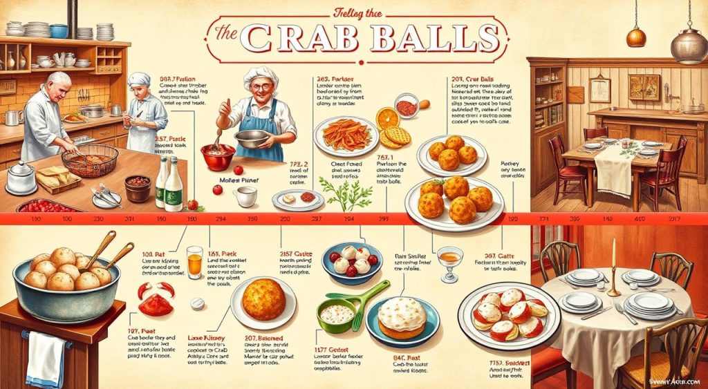 history of crab balls