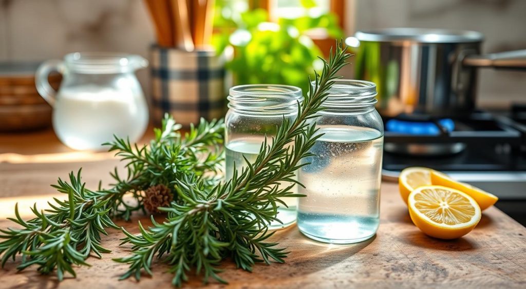 how to make rosemary water