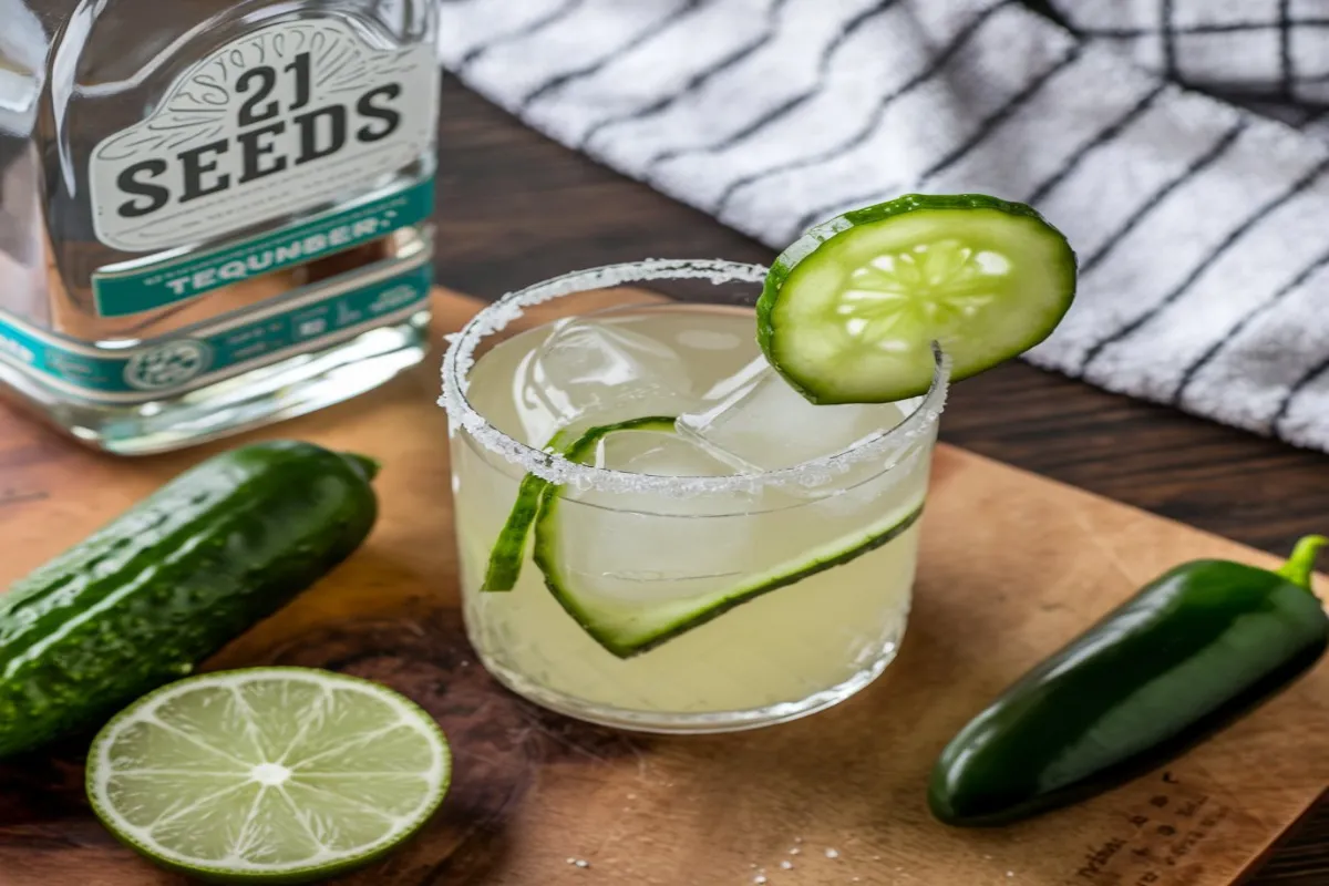 21 Seeds Cucumber Jalapeño Tequila recipe