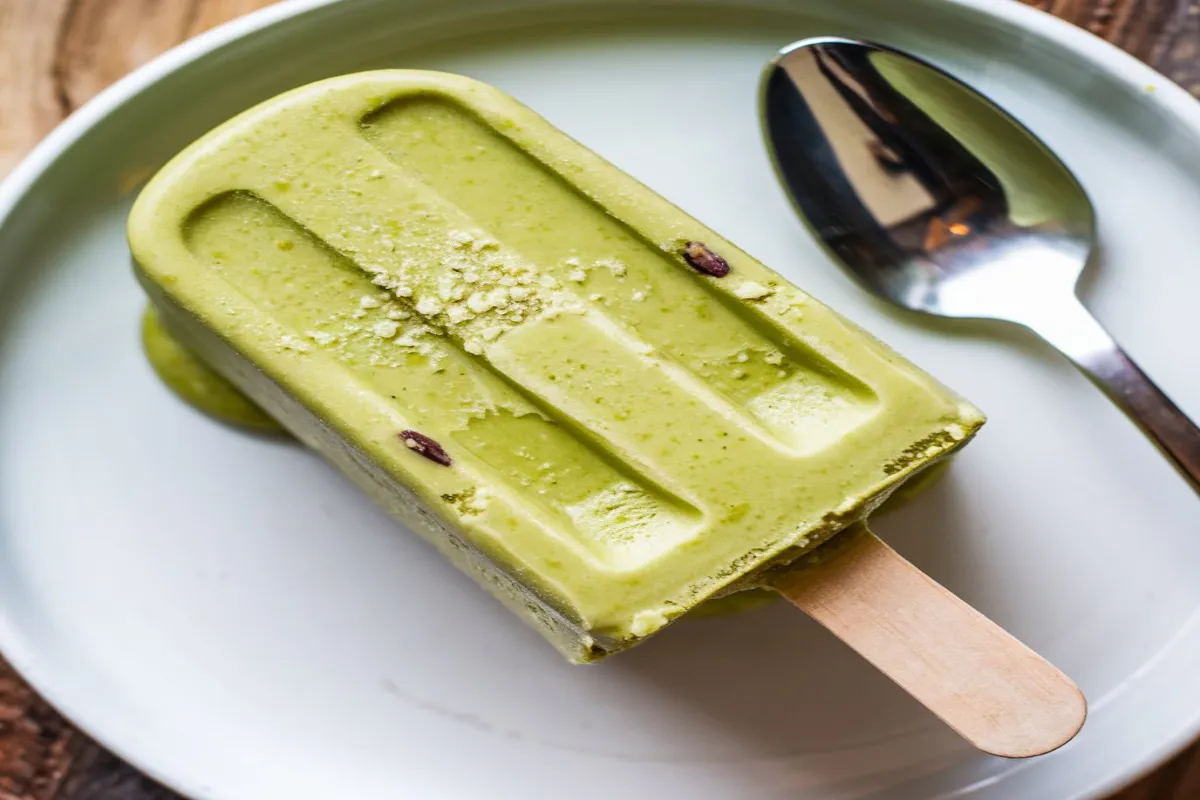 Pistachio popsicle recipe using pistachio pudding

