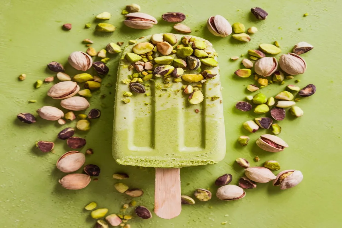 Pistachio popsicle recipe using pistachio pudding

