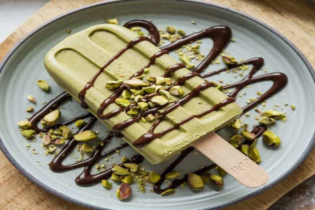 Pistachio popsicle recipe using pistachio pudding