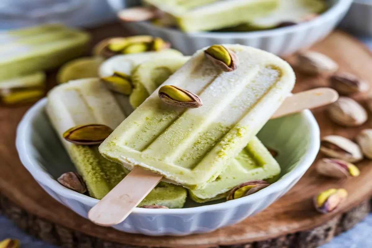 Pistachio popsicle recipe

