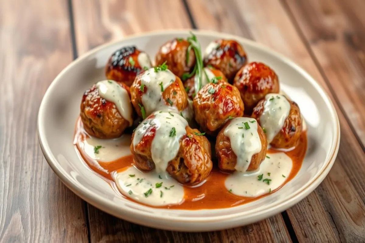 gorgonzola meatballs recipe