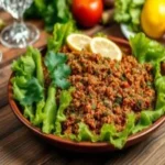 recipe vegetarian çiğ köfte