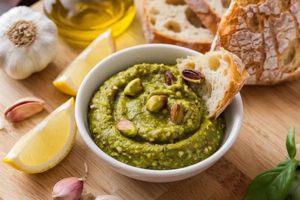 pistachio pesto recipe