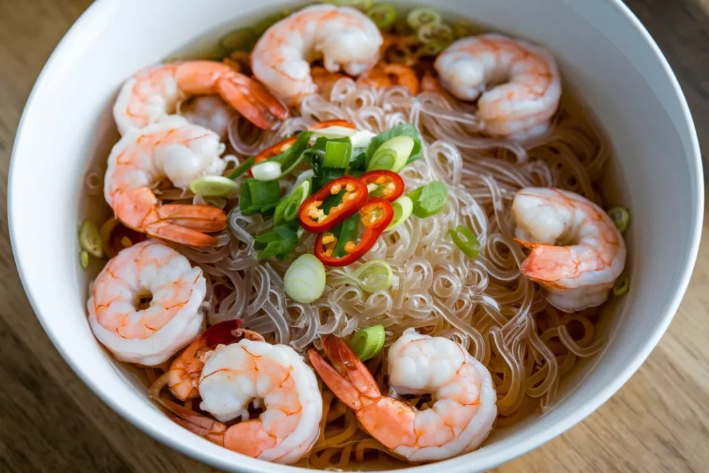 shrimp noodles recipe