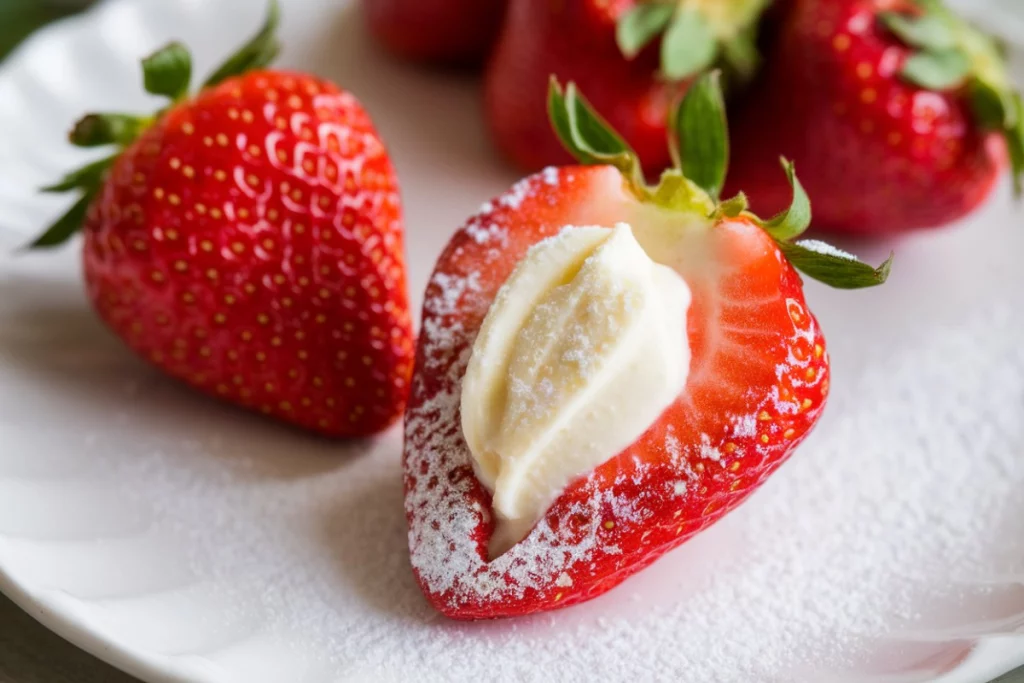 deviled strawberries recipe