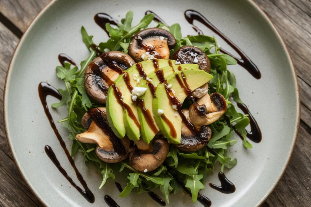 dinner recipes with mushrooms and avocado recipe