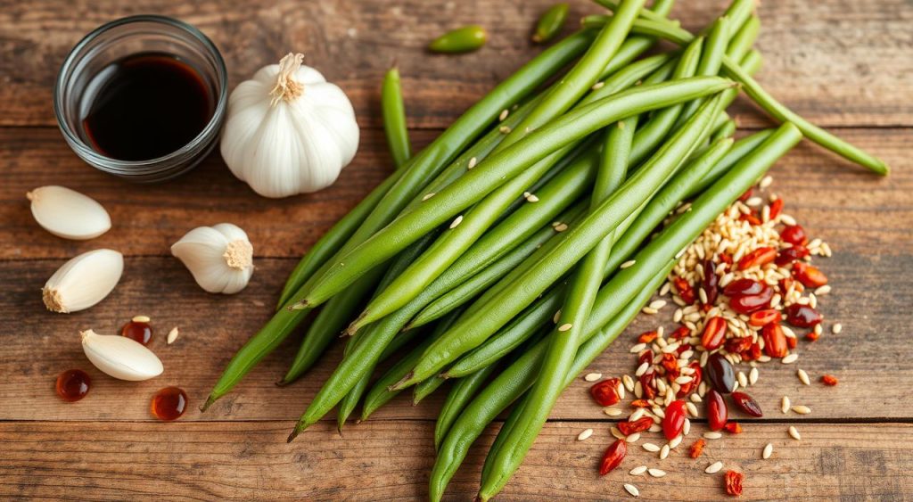 ingredients for green beans