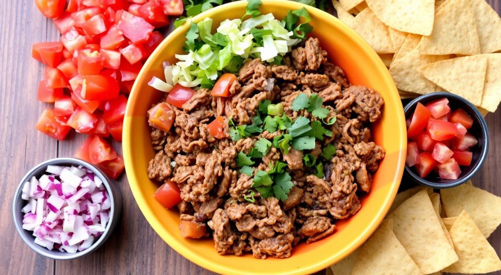 leftover taco meat