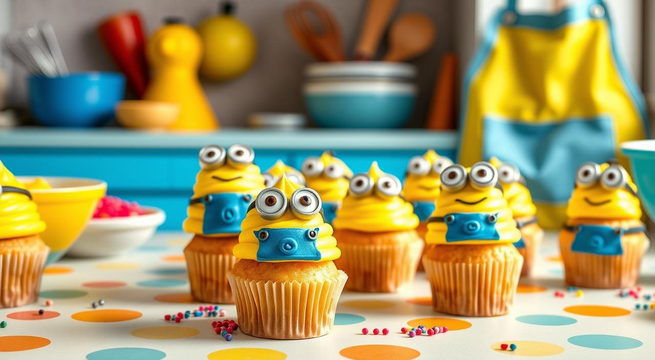 minion cupcake recipe easy